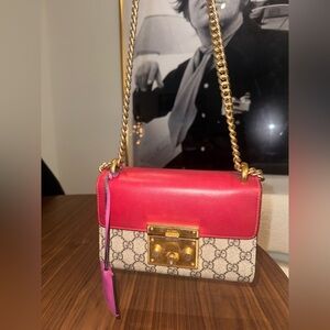 Gucci Padlock GG small shoulder bag